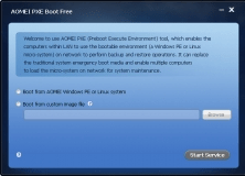 AOMEI PXE Boot
