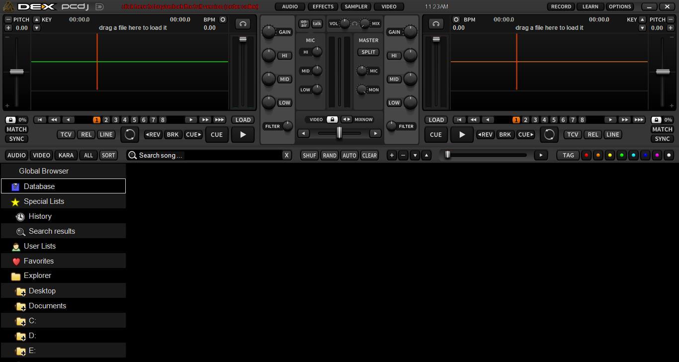 pcdj dex 1.1 free download