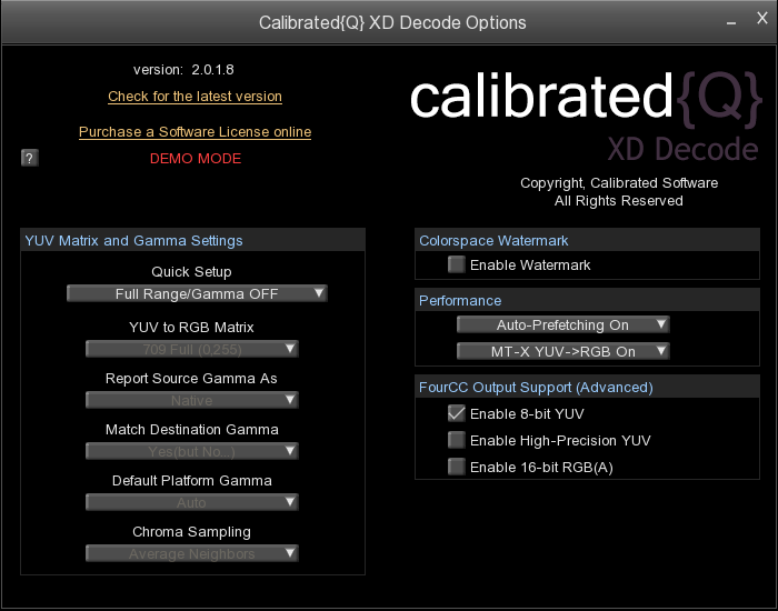 what is calibrated q xd decode
