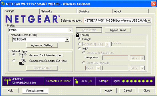 how to install netgear wg111 driver without utility