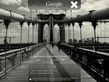 google photos as screen saver