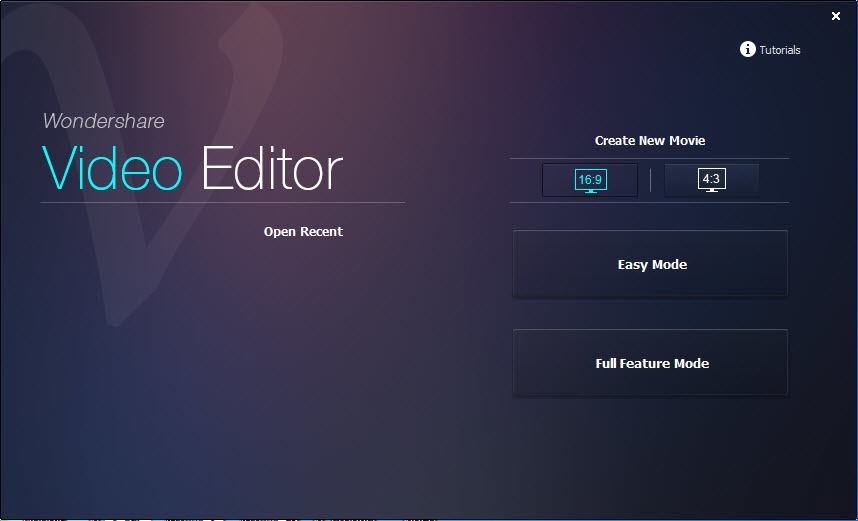 wondershare video editor 3.1.1