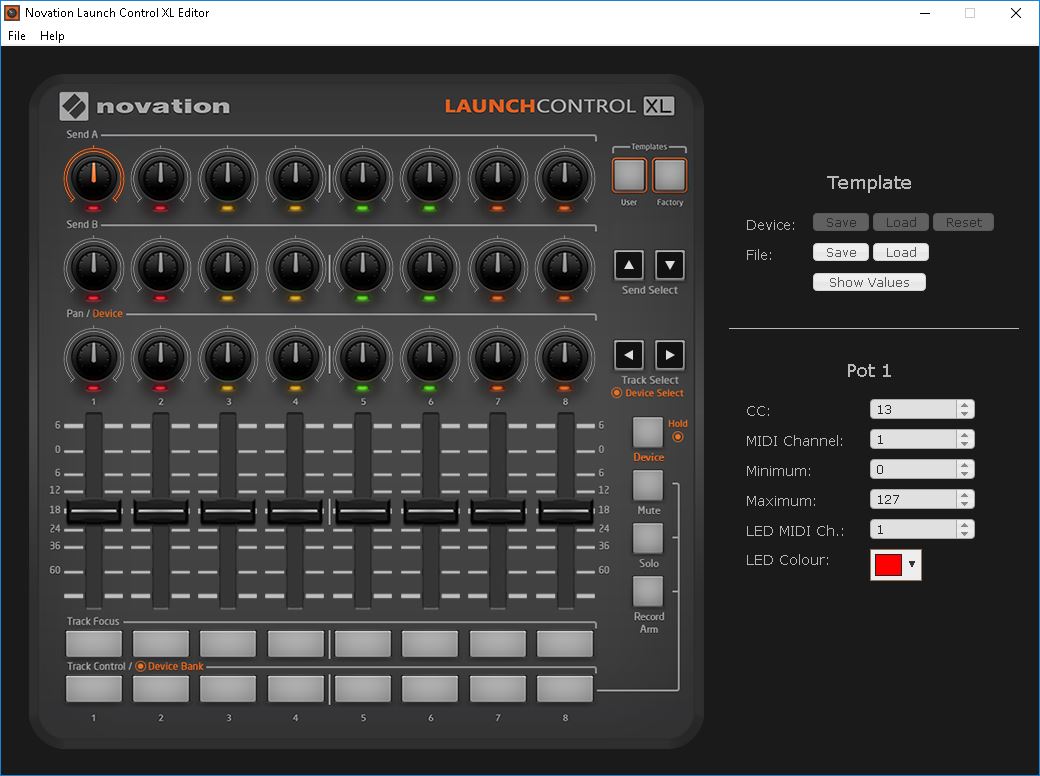 Novation Launch Control XL Editor Download - Connects to Ableton