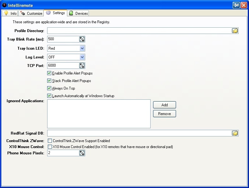 intelliremote 2.7