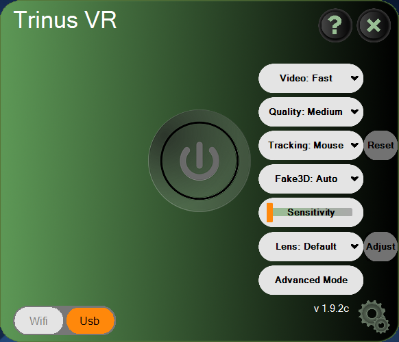how to use trinus vr