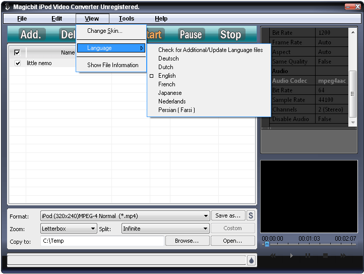 TÉLÉCHARGER MAGICBIT 3GP VIDEO CONVERTER GRATUIT MAGICBIT CONVERTER TÉLÉCHARGER 3GP GRATUIT VIDEO
