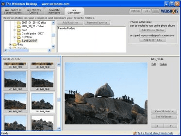 webshots desktop application