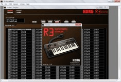 KORG R3 Sound Editor