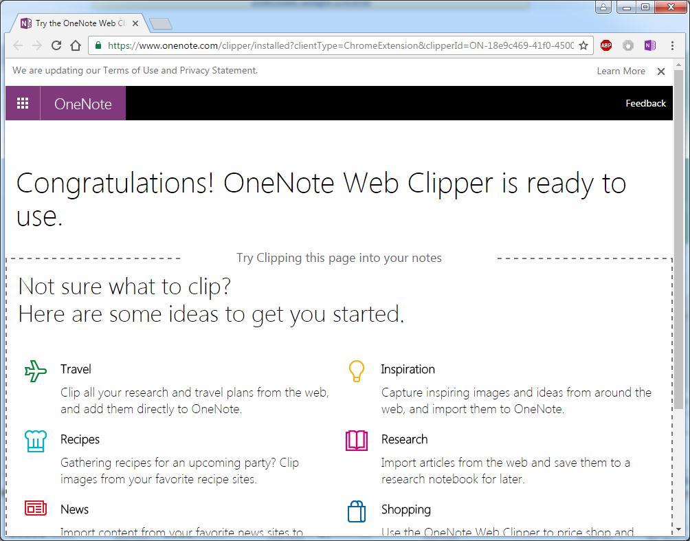 onenote clipper for mac