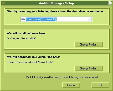 Open audible download manager