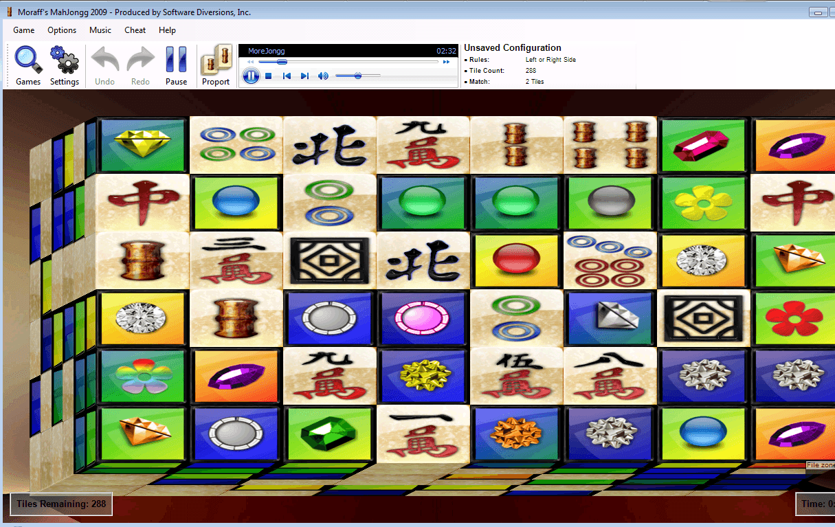 MahJongg Download - Moraff's MahJongg