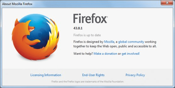 firefox 43.0.4 for mac