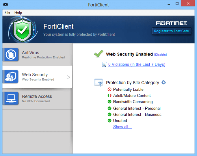 free download forticlient vpn for windows 10