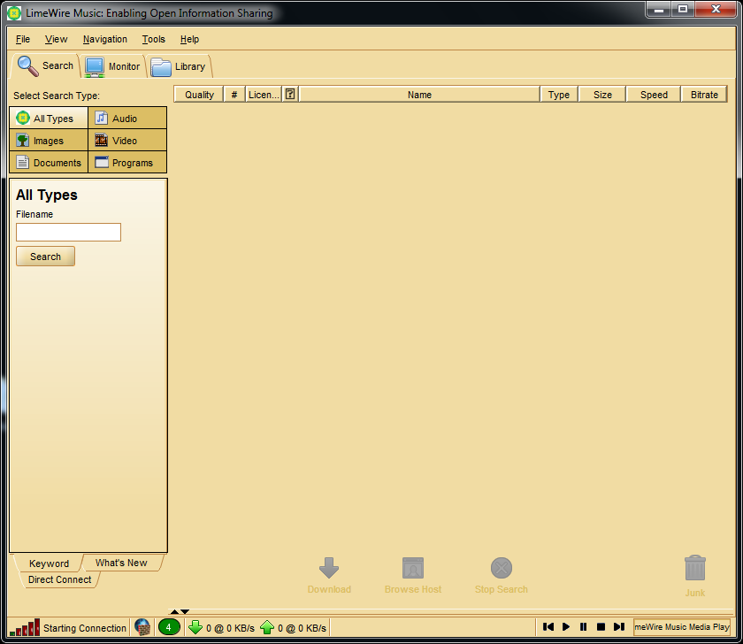 limewire 4.6 scaricare
