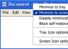 4t Tray Minimizer Free screenshot and download at