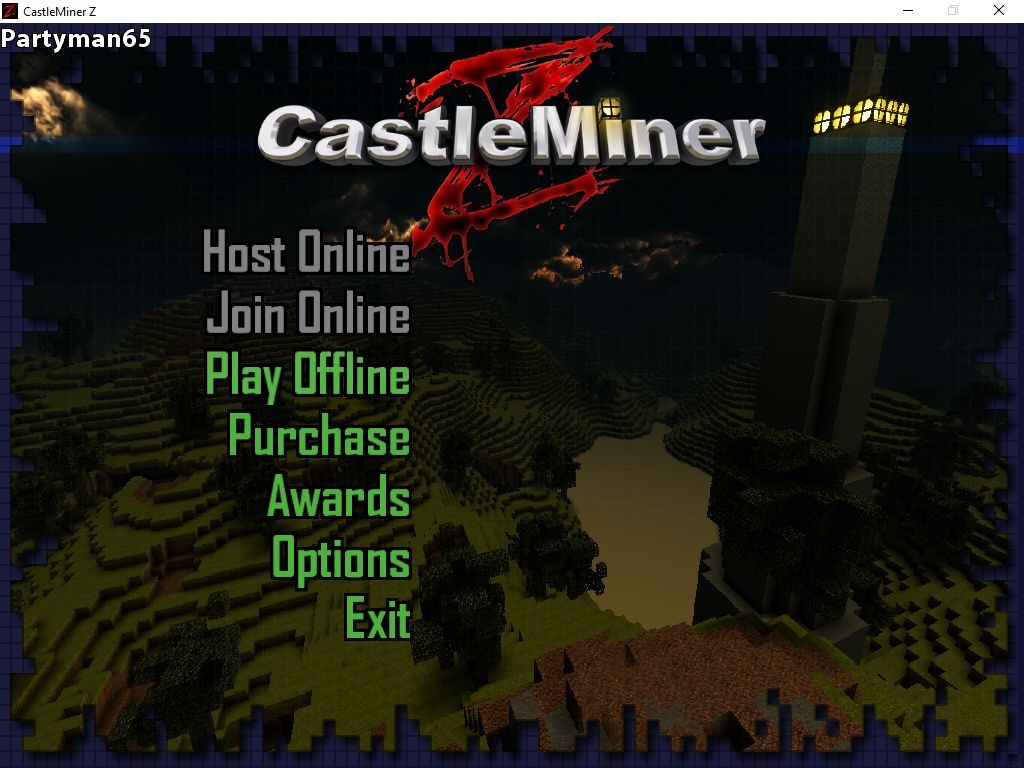 castle miner z games