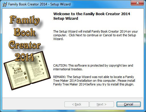 family tree maker 2014 has stopped working