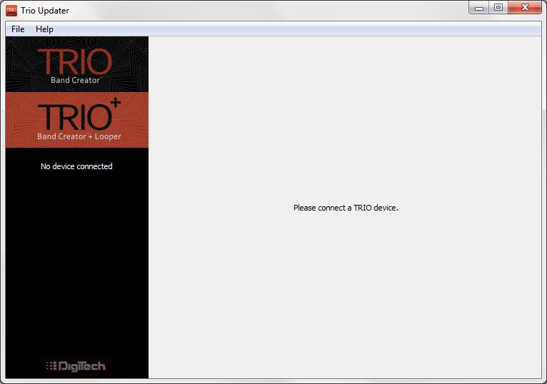 Trio Updater Download - Updates firmware for Trio Band creator and 