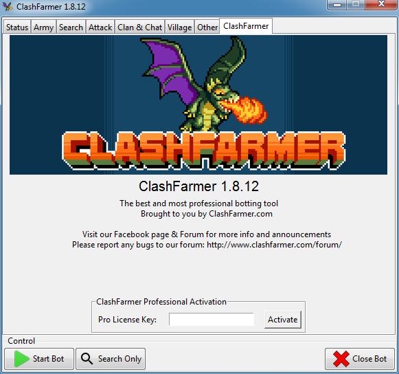 ClashFarmer Bot works with Clash of Clans 2023 Update