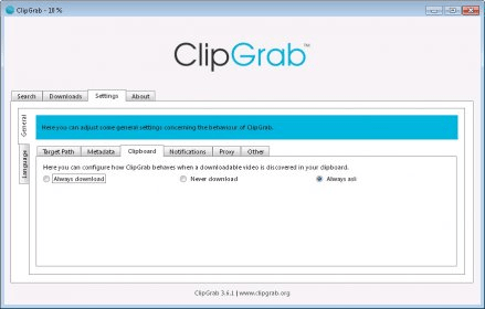 clipgrab 3.1.0.2