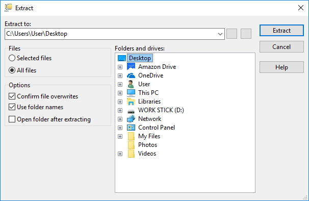 UltimateZip Download - Create, encrypt and extract archive files on your PC