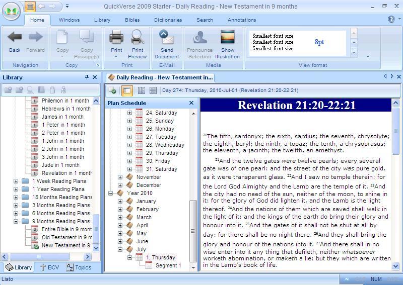 will quickverse bible software work on windows 8.11