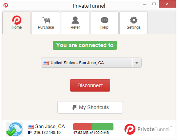 download private tunnel pc