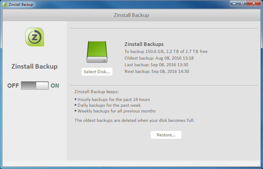 download zinstall