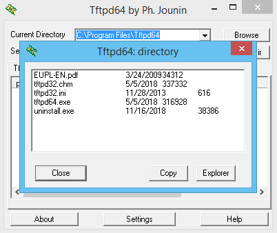Tftpd64 Download - Transfer through TFTP, SNTP, SYSLOG, or server