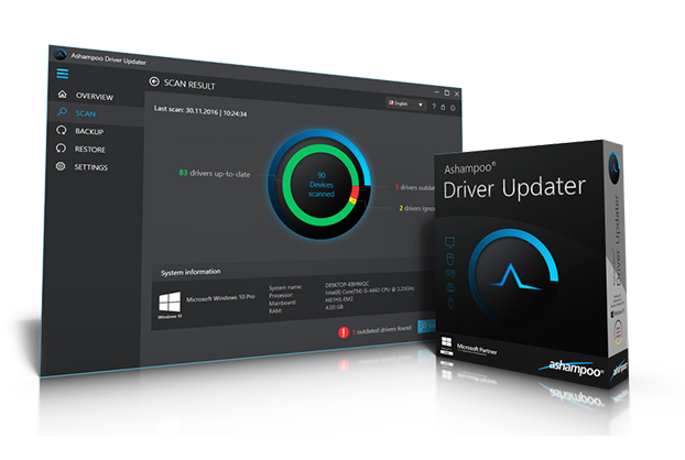 Ashampoo Driver Updater 1.5.3 Crack With Serial Key [Latest] 2023