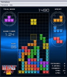 TERMINAL Tetris Download - Excellent remake of the original