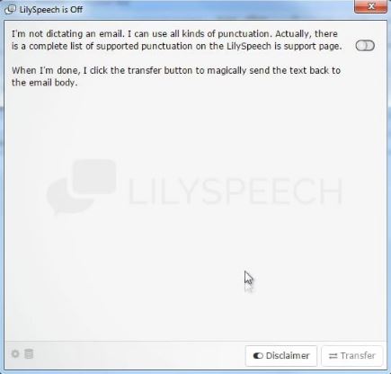 Lily speech