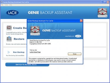 lacie network assistant bonjour not installed