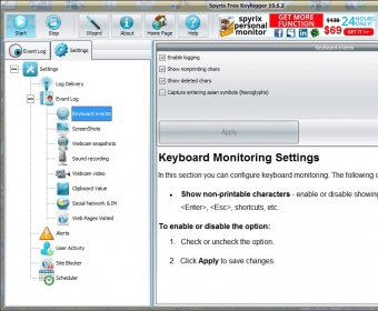 spyrix free keylogger 3.6