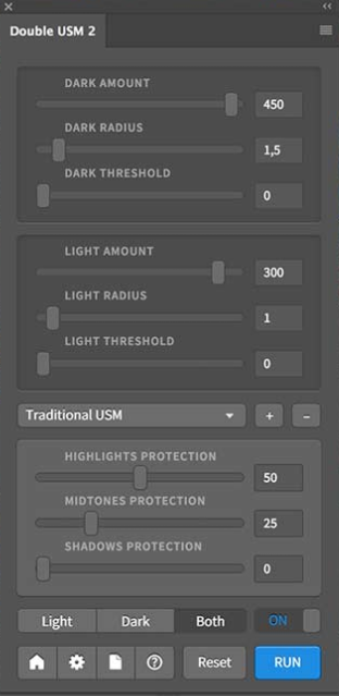 double usm 2 panel for adobe photoshop download