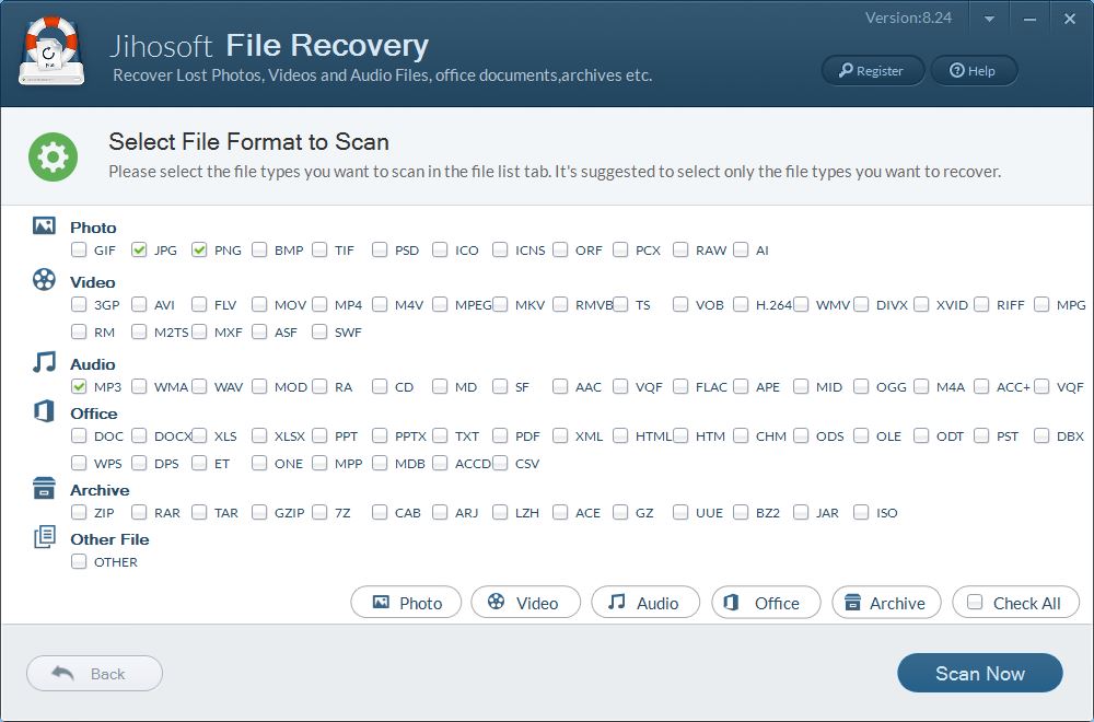 Jihosoft File Recovery 6.4