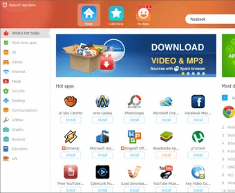 Baidu PC App Store software and downloads PCAppStore exe 