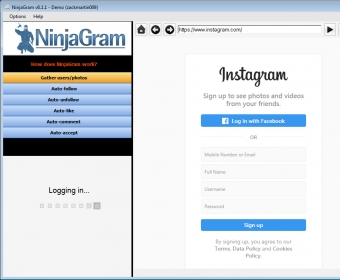 Image result for NinjaGram for mac