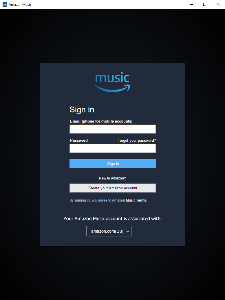 is amazon music web access for mac free
