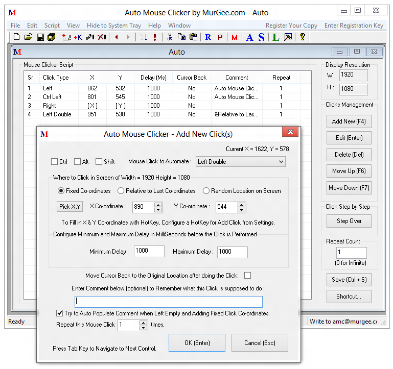 Auto Mouse Clicker 3 1 Download Free Automouseclicker Exe