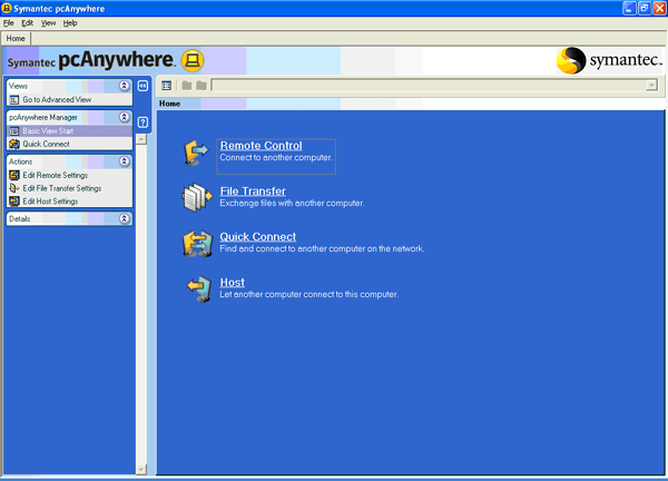 Symantec pcAnywhere 11.0 Download - PCAQuickConnect.exe