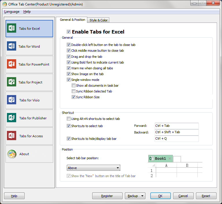 Office Tab Enterprise Download - This program enables users to apply  settings to MS applications