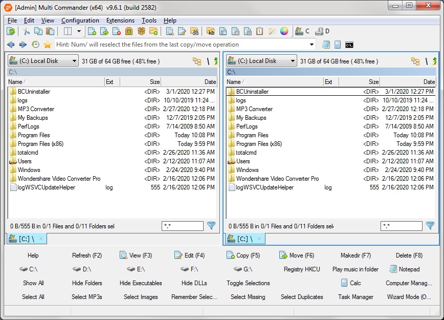 MultiCommander - FileManager for professionals