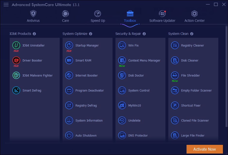 advanced systemcare ultimate antivirus review