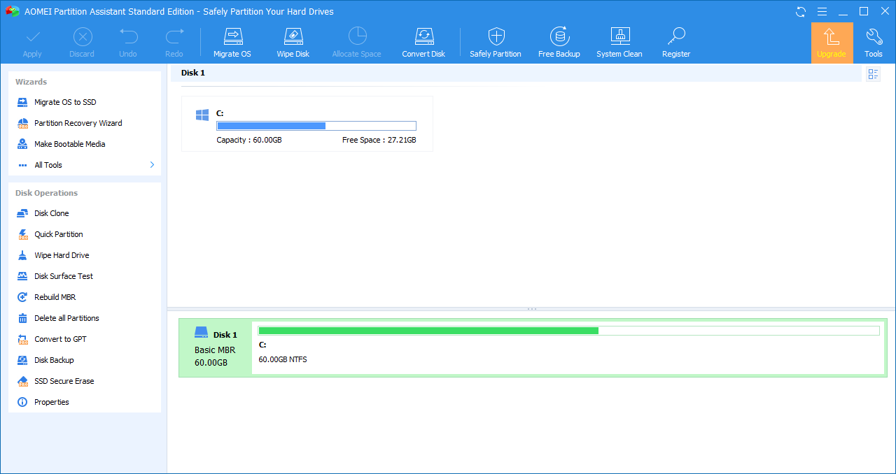 Aomei partition assistant standard edition 6.0