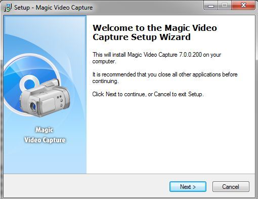 video edit magic’s capture tool
