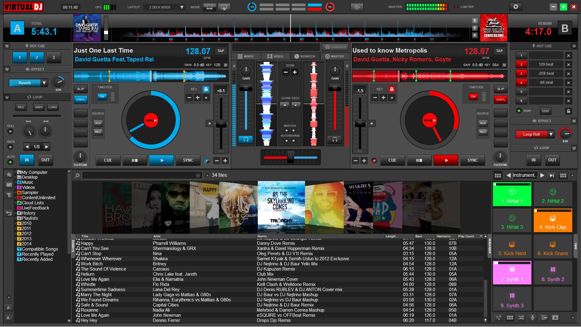 Telégrafo armario Parcialmente Virtual DJ Download - A professional tool for video and audio mixing and  arranging