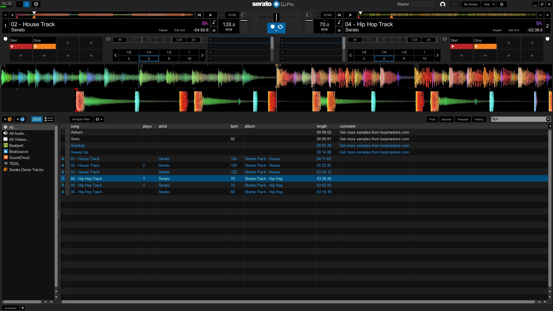 serato dj pro 2.0