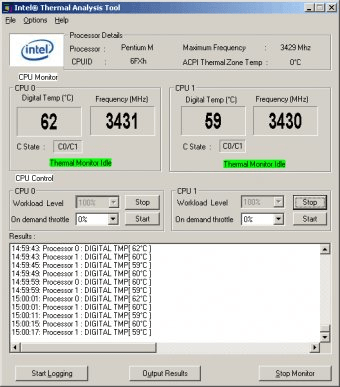 intel thermal analysis - intel thermal driver