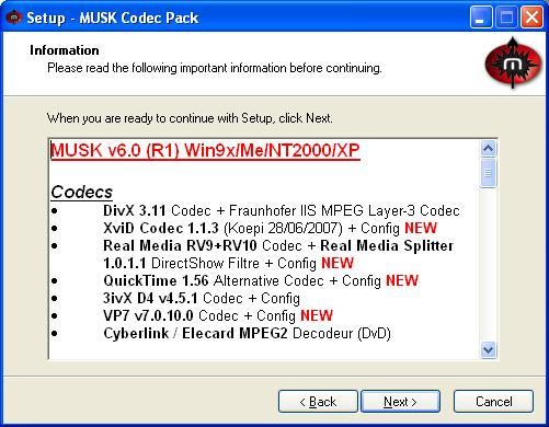 TÉLÉCHARGER CODEC RV9 RV9 TÉLÉCHARGER CODEC